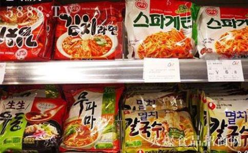 韓國在中國進口方便面市場份額居首